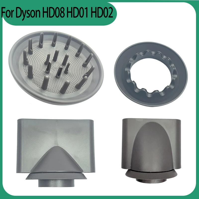 

Диффузионная мягкая насадка для Dyson, противолетающая насадка, сменный инструмент для фена HD08 HD01 HD02, насадка для воздушной оболочки