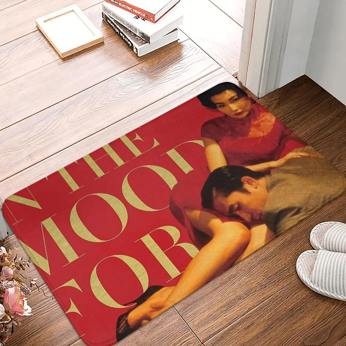 Романтический коврик для входа в кино нескользящий Впитывающий Коврик кухни