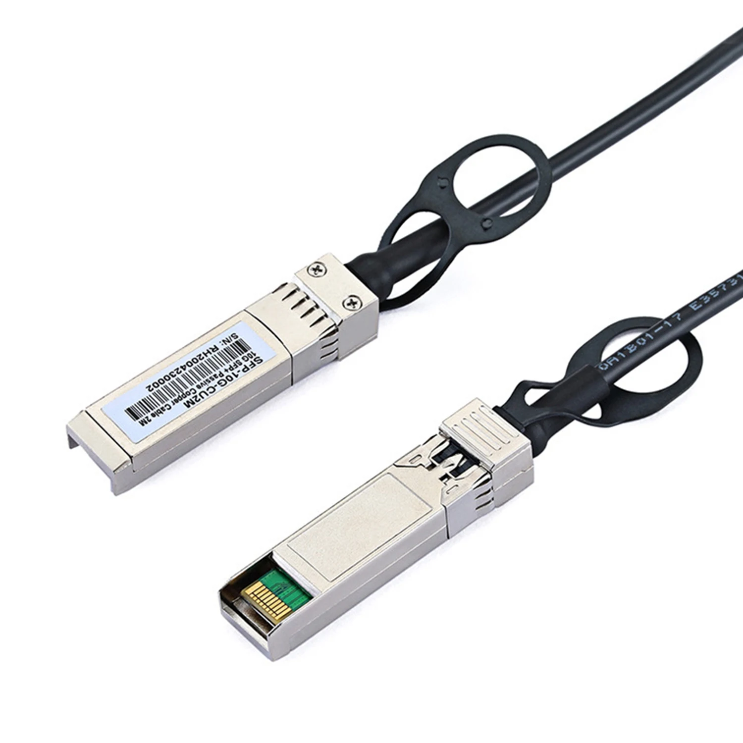 

Кабель DAC 10G SFP + кабель DAC 2 м, пассивное прямое прикрепление, медный кабель Twinax 30AWG, совместимый с Ubiquiti Mikrotik Zyxel