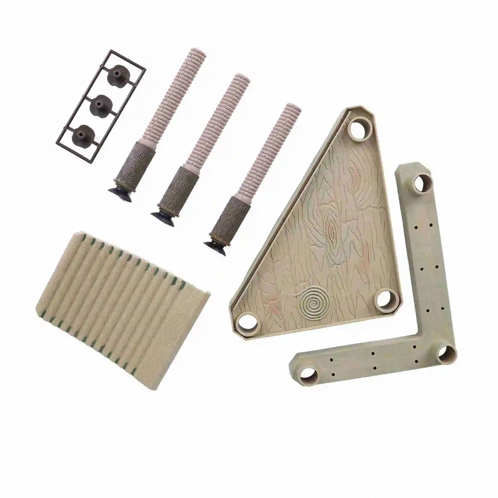 ZK20 Плавающая платформа для рептилий пирс с рампами лестницей украшение