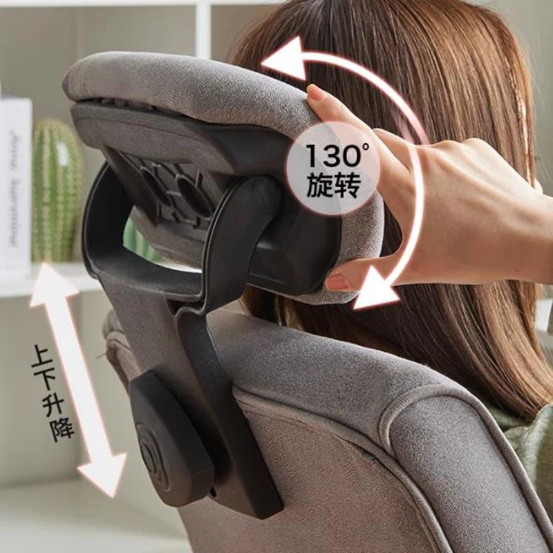 Мобильное кожаное офисное кресло с акцентом на подлокотнике для конференций