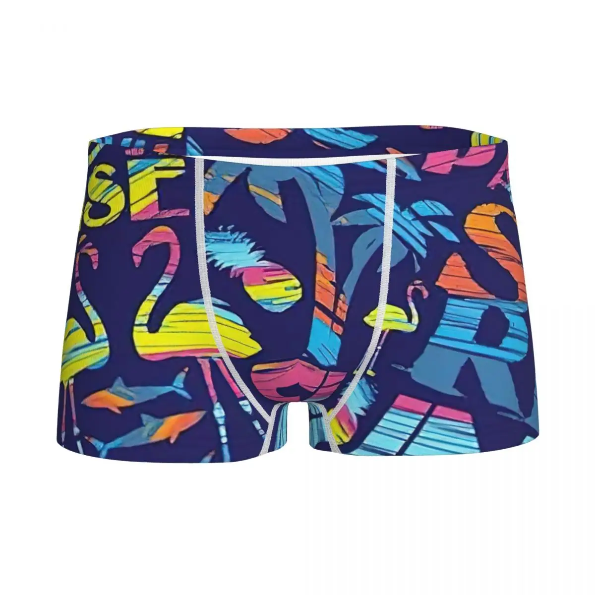 

Retro Urban Boys Cotton Underwear Children Kids Boxer Brief Panties Colorful Print Boxer Shorts Men Breathable Underpants