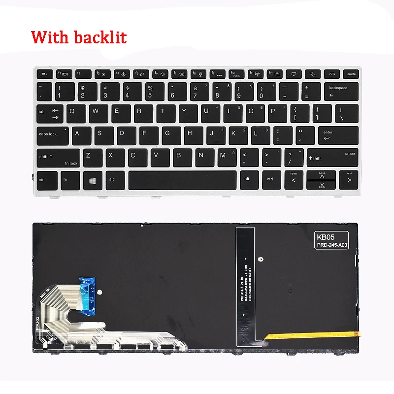 Новая сменная Клавиатура для ноутбука совместимая с HP 730 735 830 835 836/G5 HSN-I12C/i30C