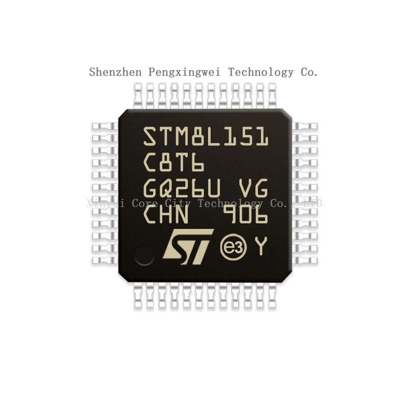 

STM STM8 STM8L STM8L151 C8T6 STM8L151C8T6 In Stock 100% Original New LQFP-48 Microcontroller (MCU/MPU/SOC) CPU