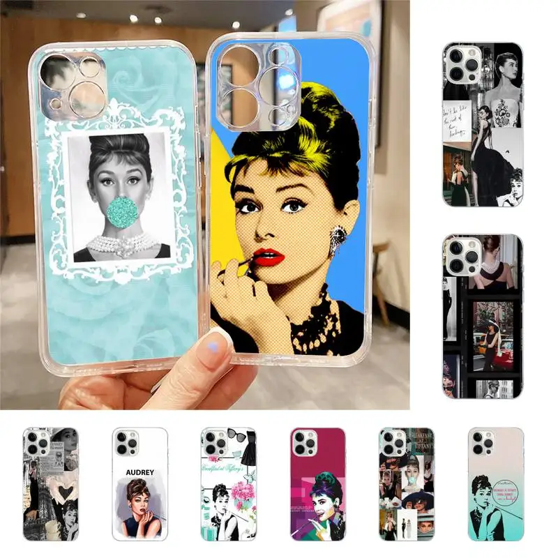 

Audrey Hepburn Breakfast At Tiffany's Phone Case For Iphone 7 8 Plus X Xr Xs 11 12 13 Se2020 Mini Mobile Iphones 14 Pro Max Case