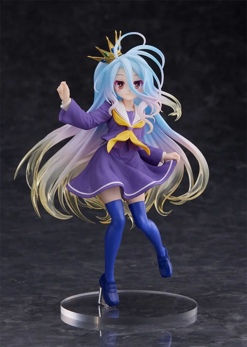 

Коллекционная японская фигурка модели 2022 в наличии из аниме «No game no life Shiro», Коллекционная модель, игрушки для мальчиков