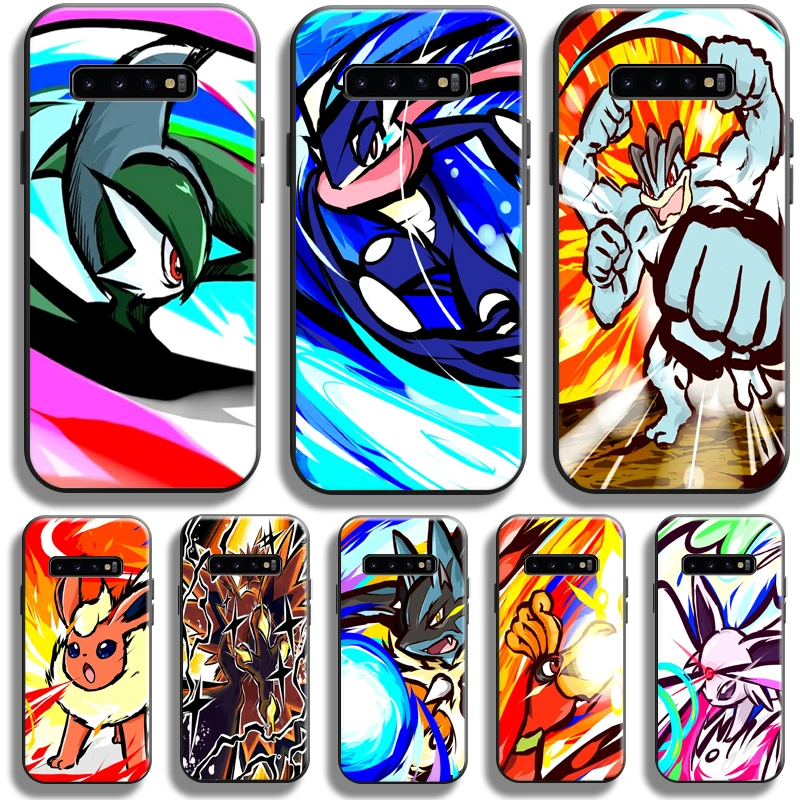 

Japan Anime Pokemon Pikachu Phone Case For Samsung Galaxy S10 S10 Plus S10 Lite S10E Samsung S10 5G Carcasa Silicone Cover Soft