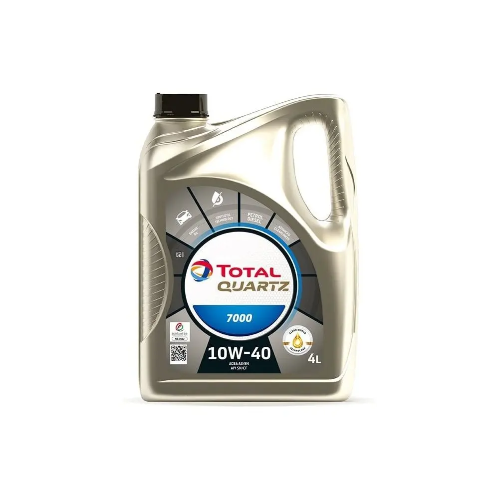 Моторное масло TOTAL QUARTZ 7000 10W40 4L (11020501) | Автомобили и мотоциклы
