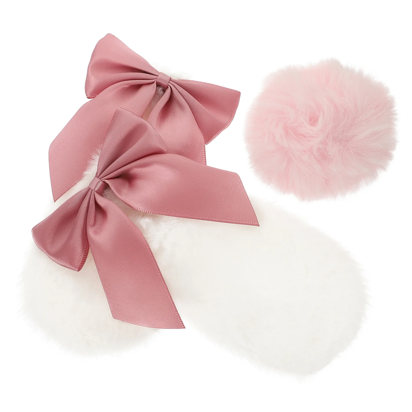 

Motorcycle Motorbike Adorns Rabbit Ears Cartoon Ornamental Bunny Decor Bows