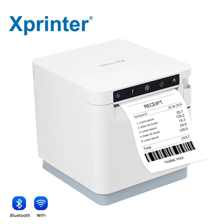 Фото Xprinter XP-T890H 80 мм прямой термопринтер чеков для дешевой POS-системы 80 мм чековый принтер для мероприятий №5