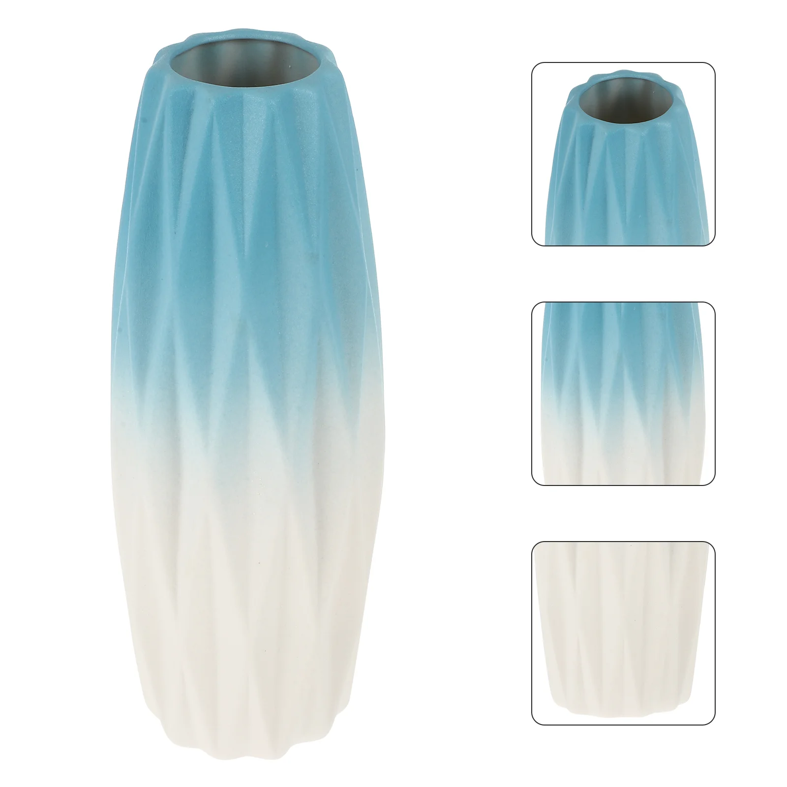 

Vase Flower Table Ceramic Modern Vases Home Pottery Porcelain Hydroponics Decorative Farmhouse Wedding Glazed Centerpieces White