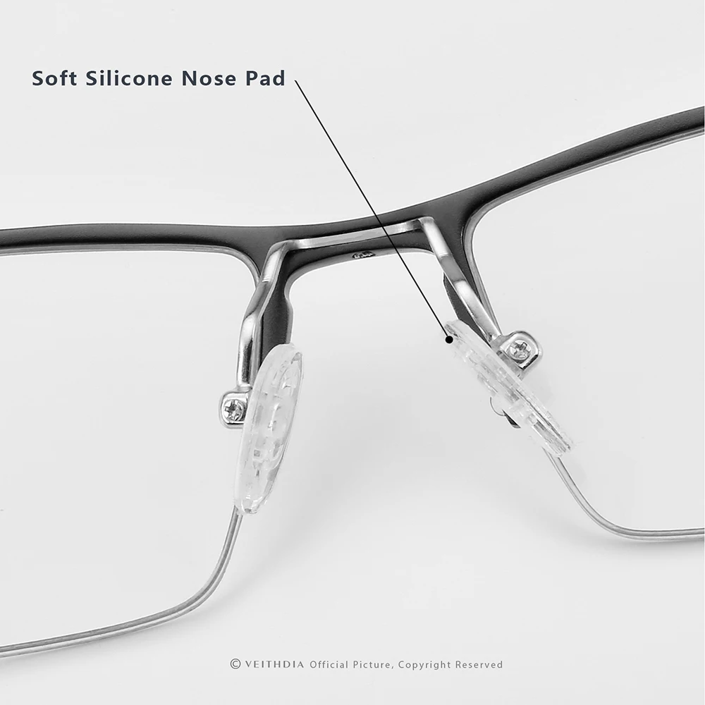 Очки VEITHDIA мужские с защитой от синего света оптические аксессуары в оправе из