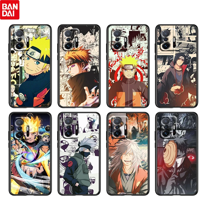 

Anime Naruto Japanese For Xiaomi Mi 12 11 11T 10 10T Ultra Pro Lite Note 10 5G Silicone Soft Black Phone Case Funda Coque Capa