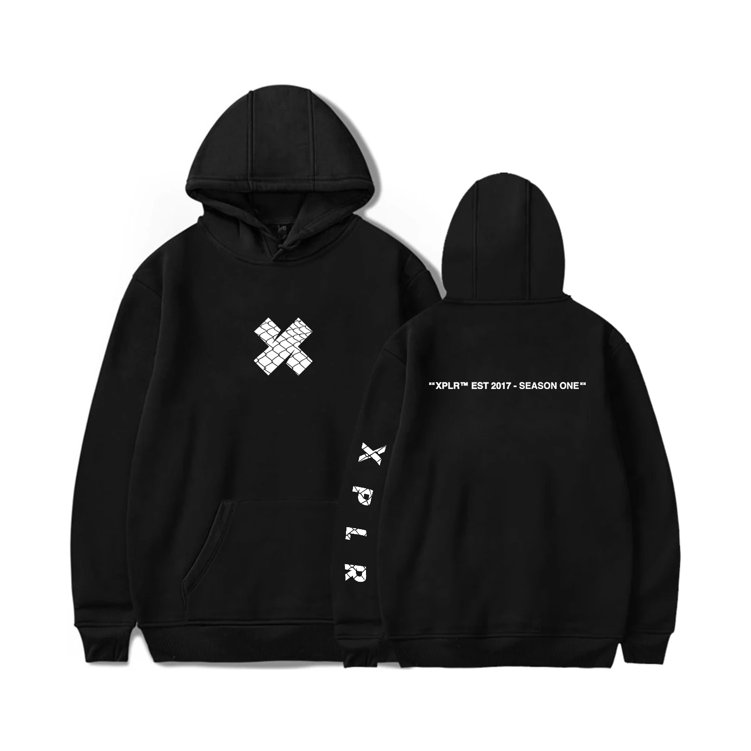 

Толстовка XPLR сезонная для мужчин и женщин, худи с надписью One Colby Brock Sam Golbach Merch, повседневная одежда для пар, Осень-зима