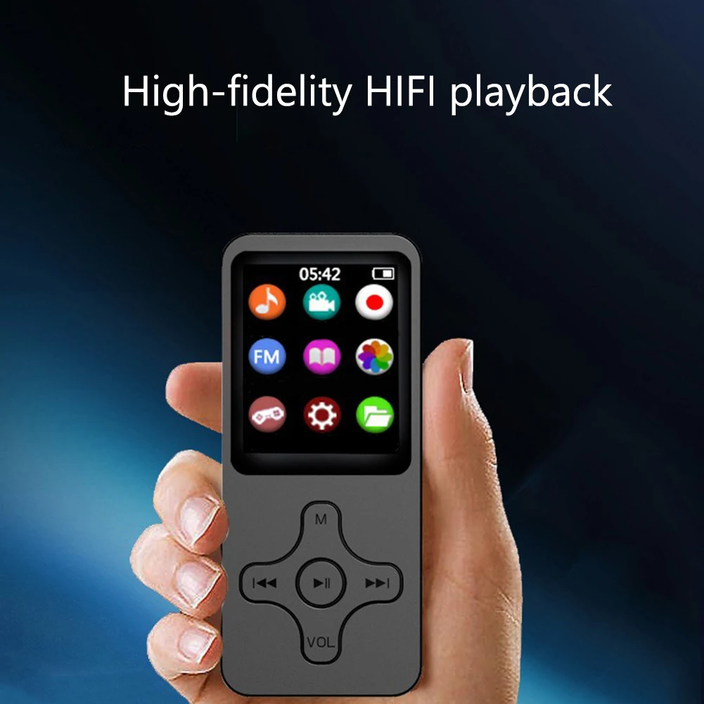 Мини MP3 MP4 плеер Bluetooth электронная книга Видео 8/16/32/64 ГБ HiFi музыкальный динамик