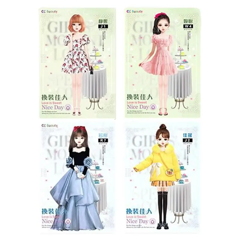 

Portable Princess Dress Up Paper Doll Pretend Play Game For Girls Christmas New Year Easter Birthday Magnetic Dress Up Dolls