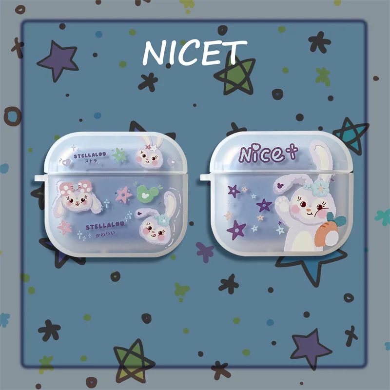 

Creative Cartoon Cute Rabbit AirPods 3 Case Apple AirPods 2 Case Cover AirPods Pro Case IPhone Earphone Accessories Air Pod Case