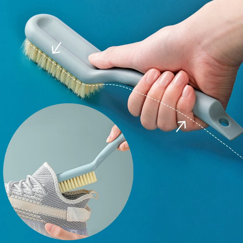 

Long Handle Shoes Brush Cleaner Sneaker White Shoes Cleaning Brush Soft Bristle Laundry Clothes Shoes Scrub Brush Laundry Tools
