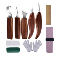 wood carving tools set chisel woodworking cutter hand tool kits wood carving knife diy peeling woodcarving 71012pcs