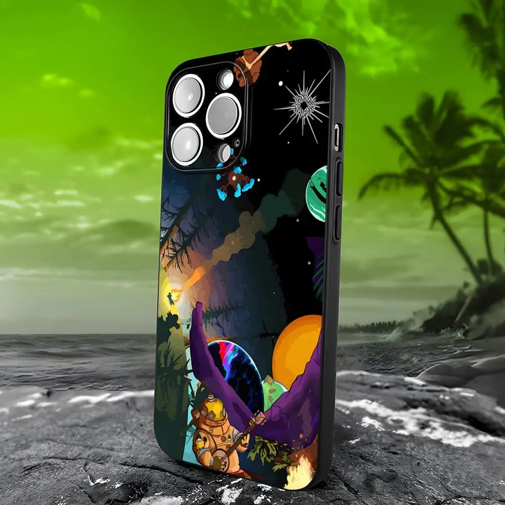 Фото Чехол для телефона MINISO-Outer Wilds Game для iPhone 17 15 16 13 Pro Max 14 12 11 Xr X 8 7 6 Plus, роскошная задняя крышка 2025 года №5