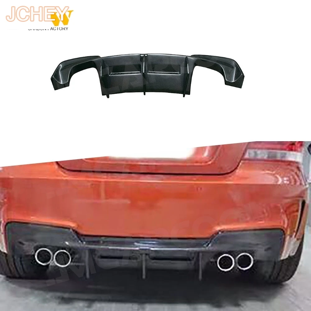 Задний бампер из углеродного волокна диффузор защита для губ BMW 1 серии E82 1M Base Coupe