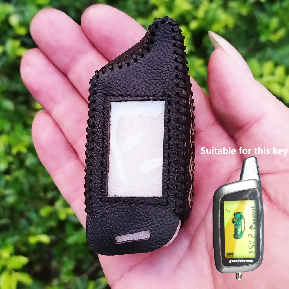 

Для автомобильной сигнализации Pantera SLK 600 625 650RS 675RS 300 400 868 SLK600/625/650RS/675RS/300/400/868 кожаный чехол для дистанционного ключа