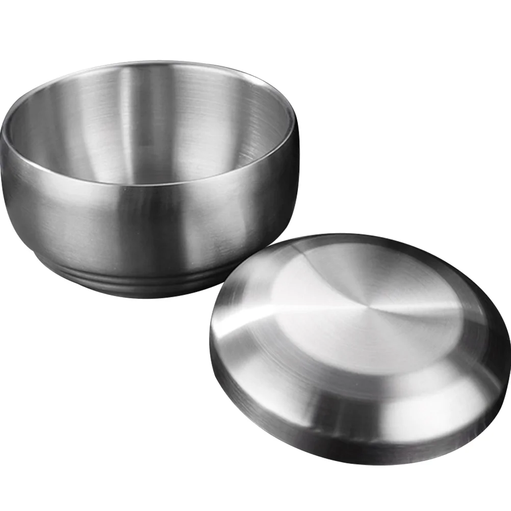 

Metal Stainless Steel Small Small Rice Bowl Cubilose Bowl for Kitchen