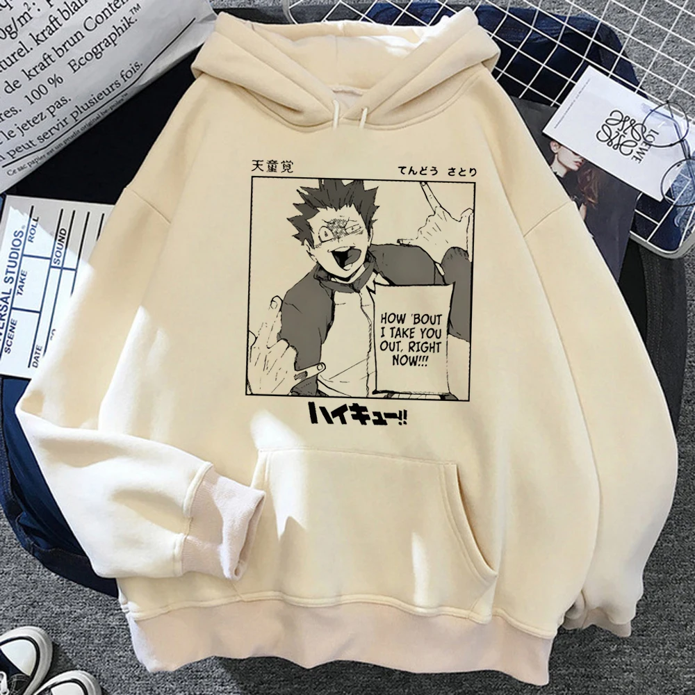 

Худи Haikyuu, женские свитшоты в Корейском стиле