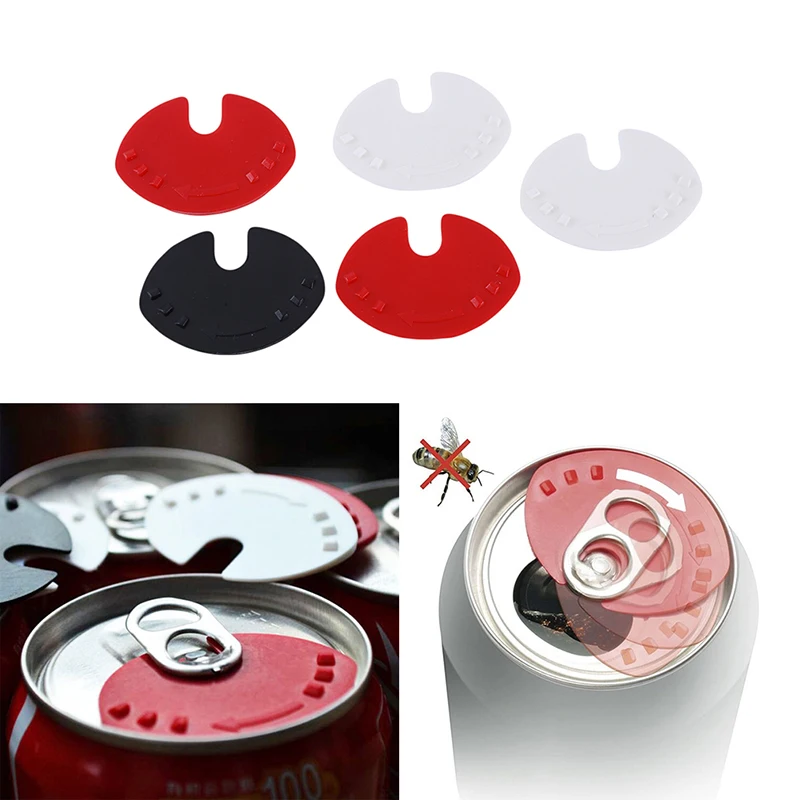 

5pcs Creative Can Convert Soda Savers Tops Snap On Cold Beverage Leakproof Can Caps Can Lid Dust Free Sealer