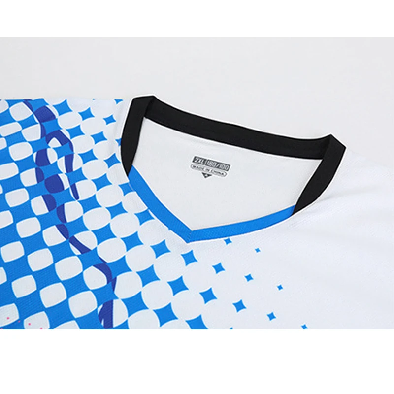 New Sports Tennis T Shirts Men Women Badminton T Set Table Tennis Uniforms Girls Ping Pong Jerseys Gym Sports Suit Qucik Dry