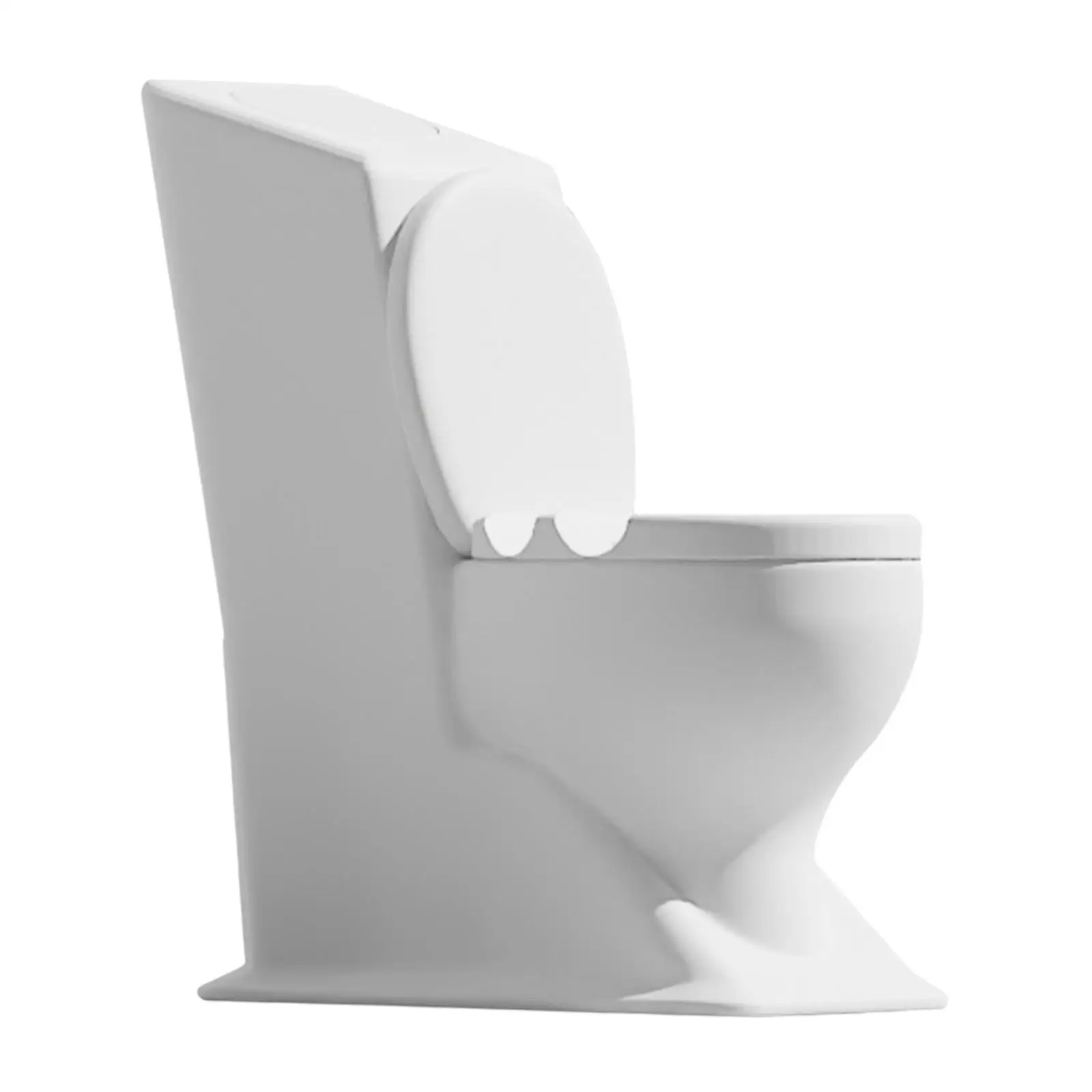 

Phone Holder Mobile Phone Toilet Shape Tabletop Stand Holder for Office Men Gift
