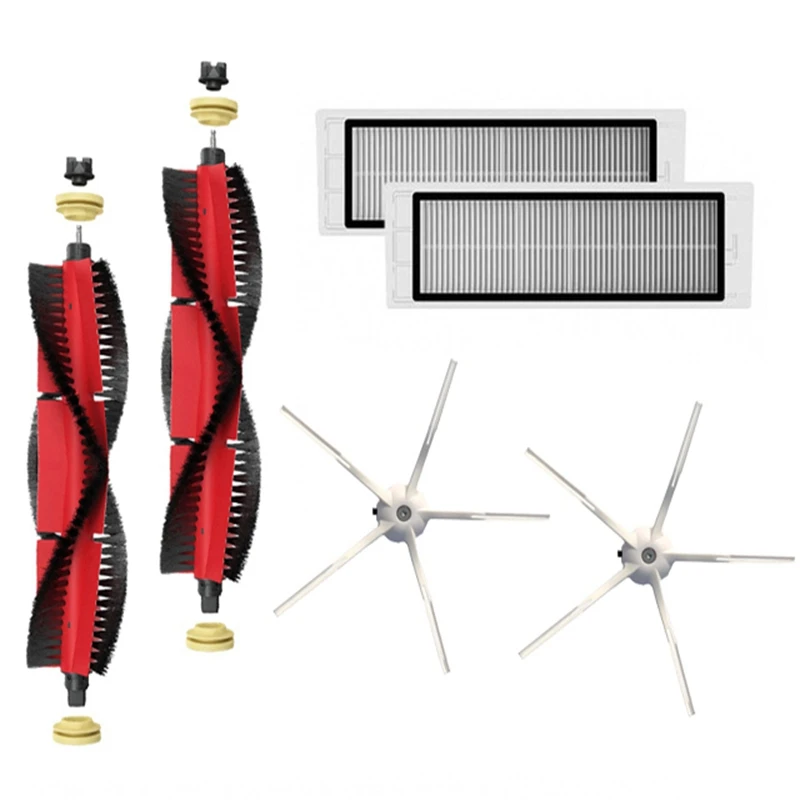 

For Xiaomi Roborock S5 Max S50 S51 S6 S6 Pure S5max Vacuum Accessories Mop Cloth HEPA Filter Main Brush Side Brush Parts