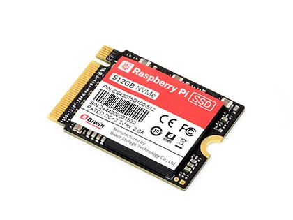 Raspberry Pi SSD 5 Original 256GB Совместимость с PCIe Gen3 Высокоскоростные твердотельные