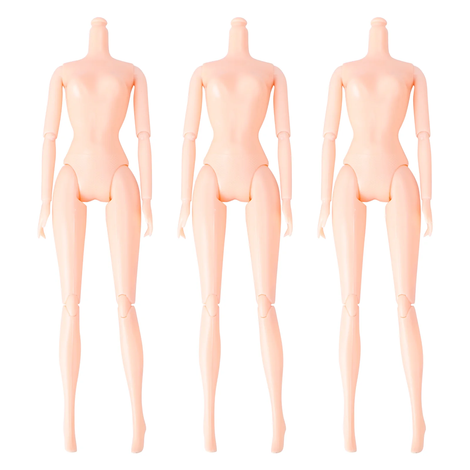 

3pcs 26cm Moveable Body Small Jointed Body Figure Diy Craft Model Body Body for Cake Decoration Projects