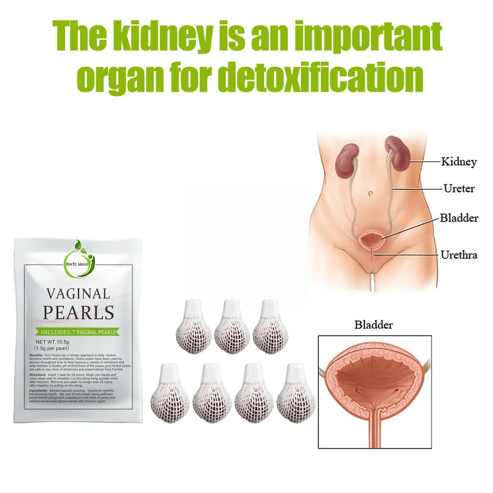 

7/10pcs FemaleSlimming And Detoxing Yoni Pearls T0E7