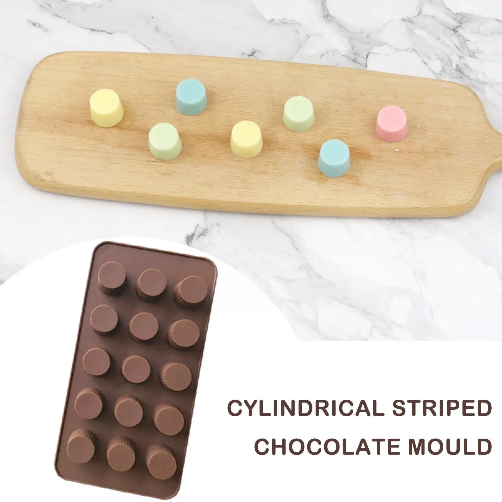 

1pc Silicone Mold Candy Chocolate Mould Baking Pan Pastry Butter Tool Cup Peanut Accessories Decorating Jello Kitchen Cake T6c6
