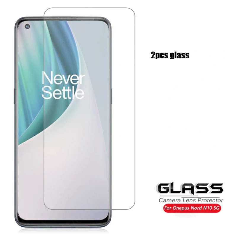 

2 шт., Защитное стекло для Oneplus Nord N10