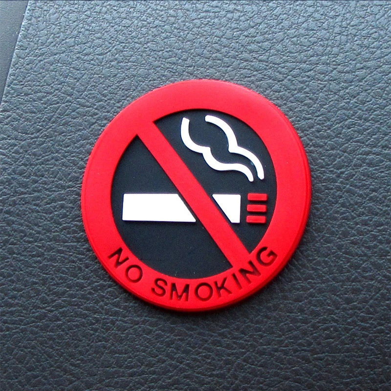 Универсальный Резиновый знак не курить 5 см |