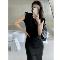 all season spring summer sexy casual for womens a line dress solid thin soft slim sexy skirt grace party office lady