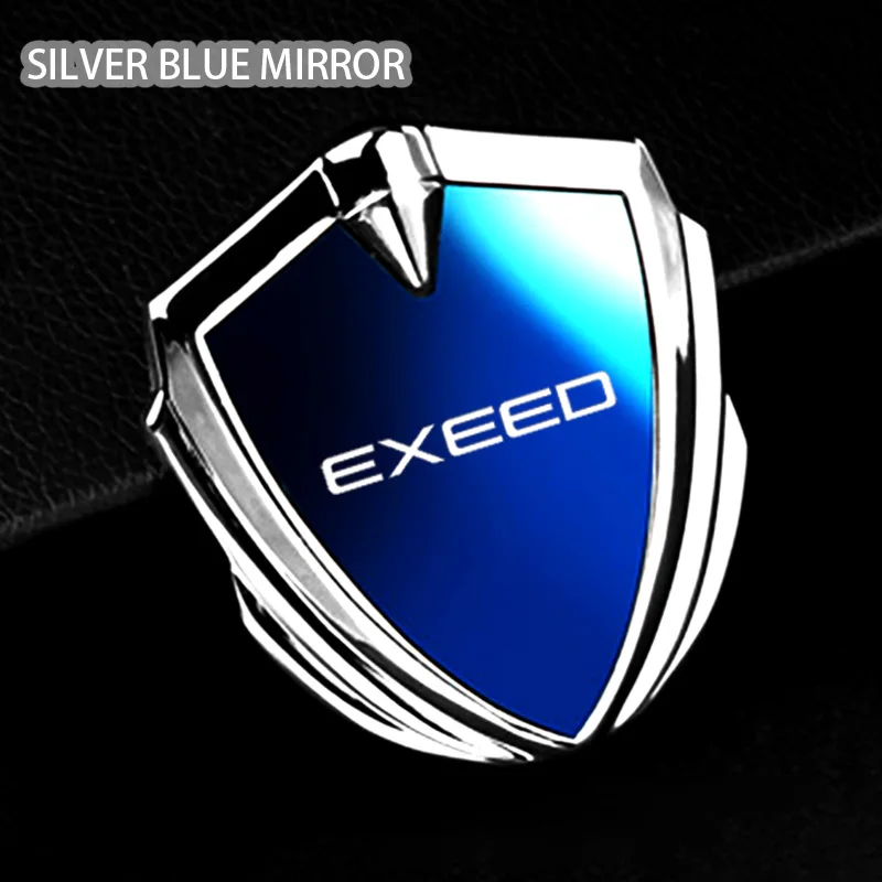 Фото Для Chery Exeed LX VX TXL RX 2025 аксессуары кузов автомобиля металлический щит декоративная наклейка модификация эмблема №2