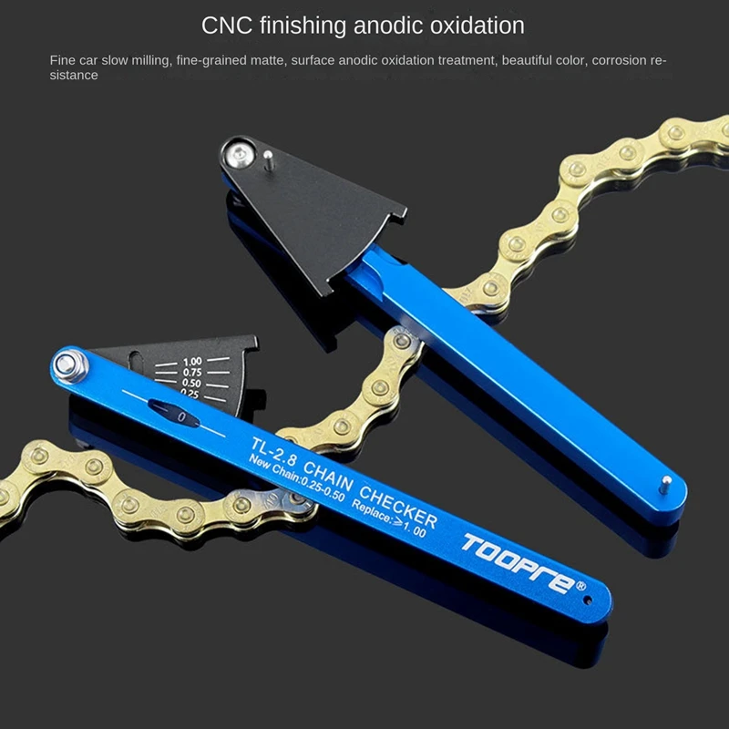 

1 шт., многофункциональная цепь для проверки износа велосипеда