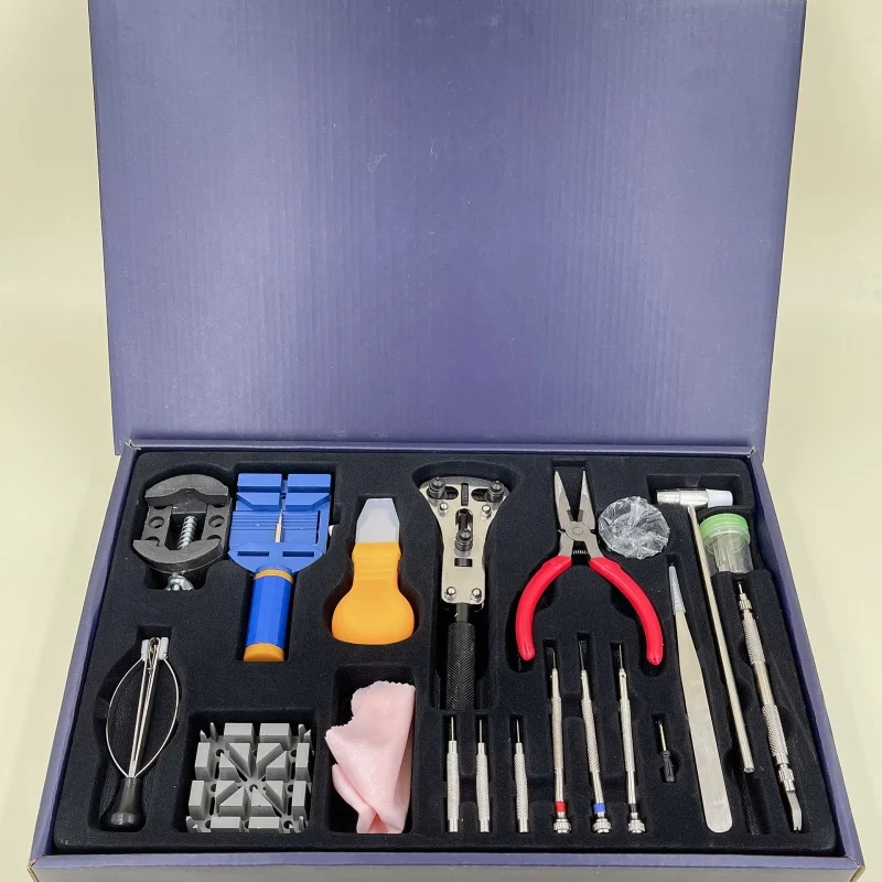 

Набор для ремонта часов, многофункциональный набор инструментов для ремонта часов