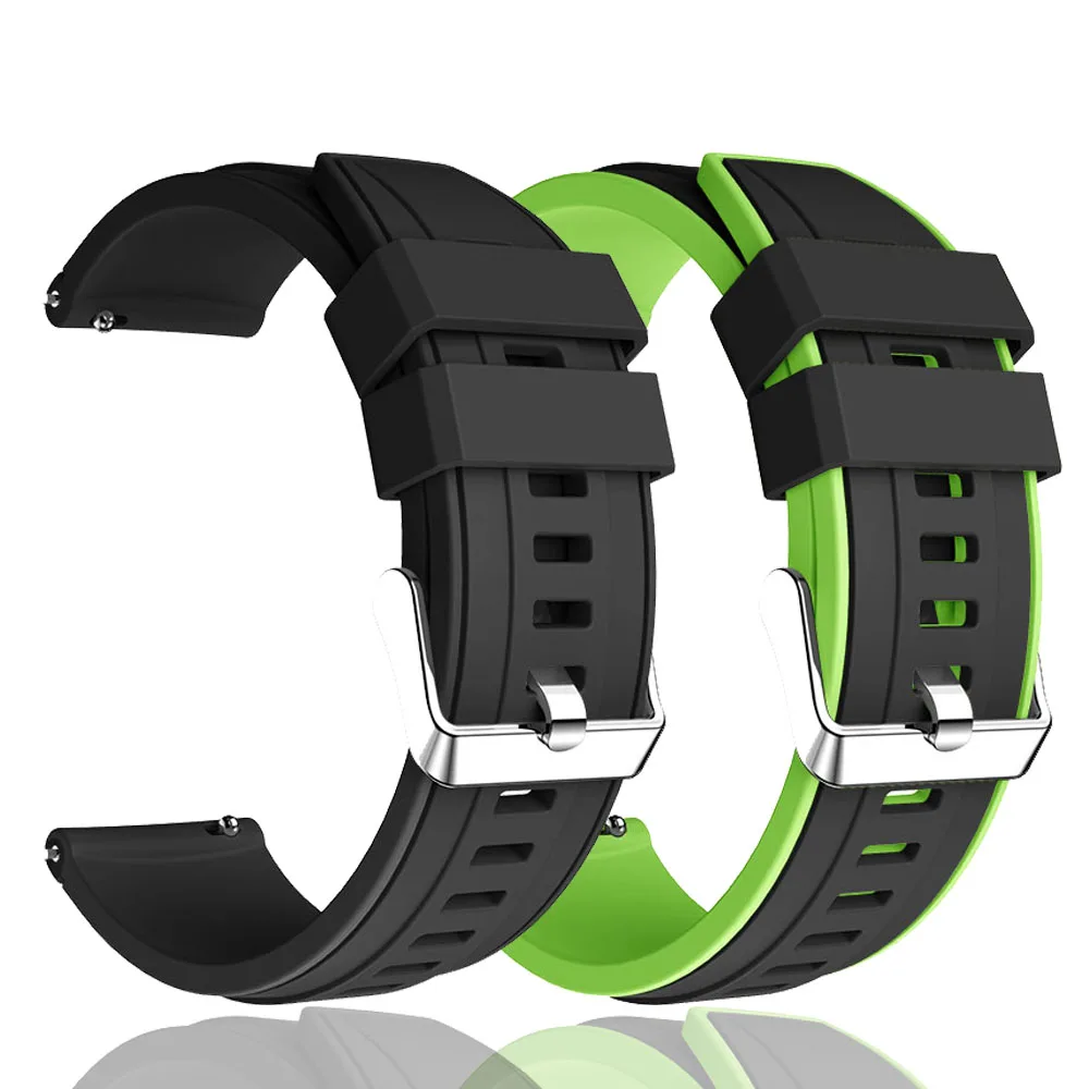 

Watch Bracelet 20mm For Haylou GS RS3 LS04 RT LS05S GST RT2 LS10 Band KW66 Strap Breathable Silicone Wristband Replacement