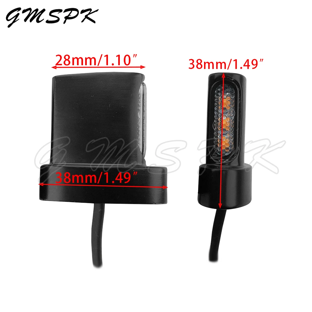 3-телефон 12 В задний мини-сигнал поворота для мотоцикла