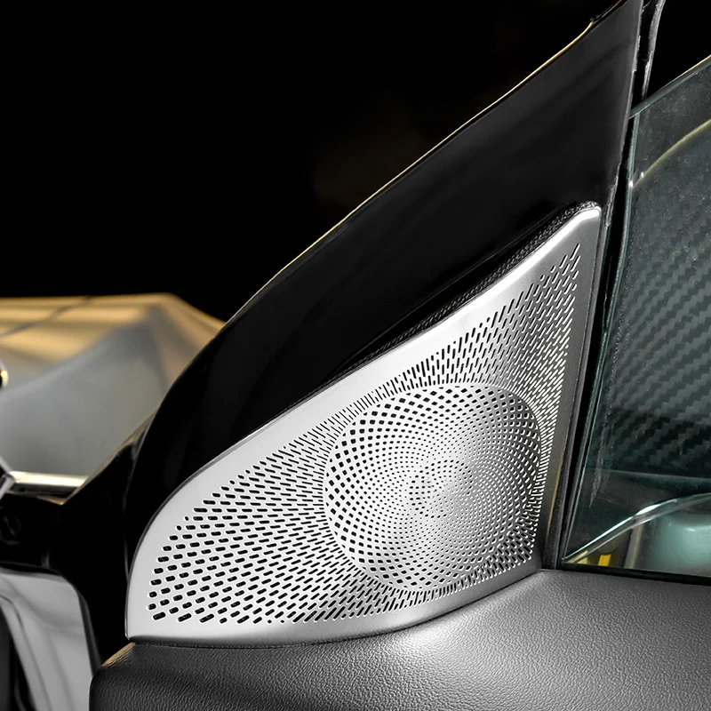 

Для Tesla Model Y 2022 аксессуары 2021 модель 3 2022 20212018-2020 дверной громкоговоритель декоративная крышка отделка стикер автостайлинг