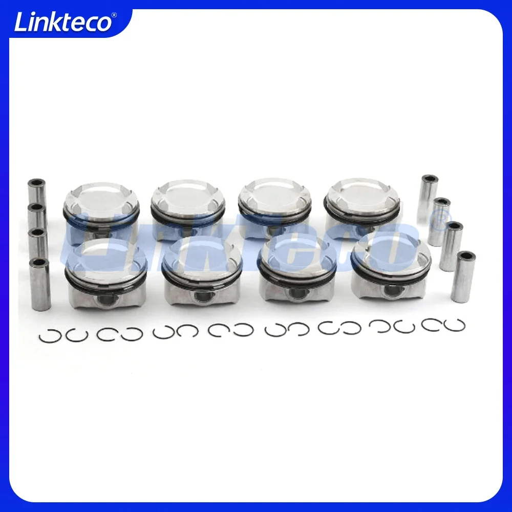 Комплект поршней и поршневых колец двигателя STD Fit 4.4 T N63 S63 N63B44 S63B44 для 08-20 BMW 550i 650i