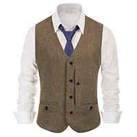 slim trend fashion casual suit vest vest