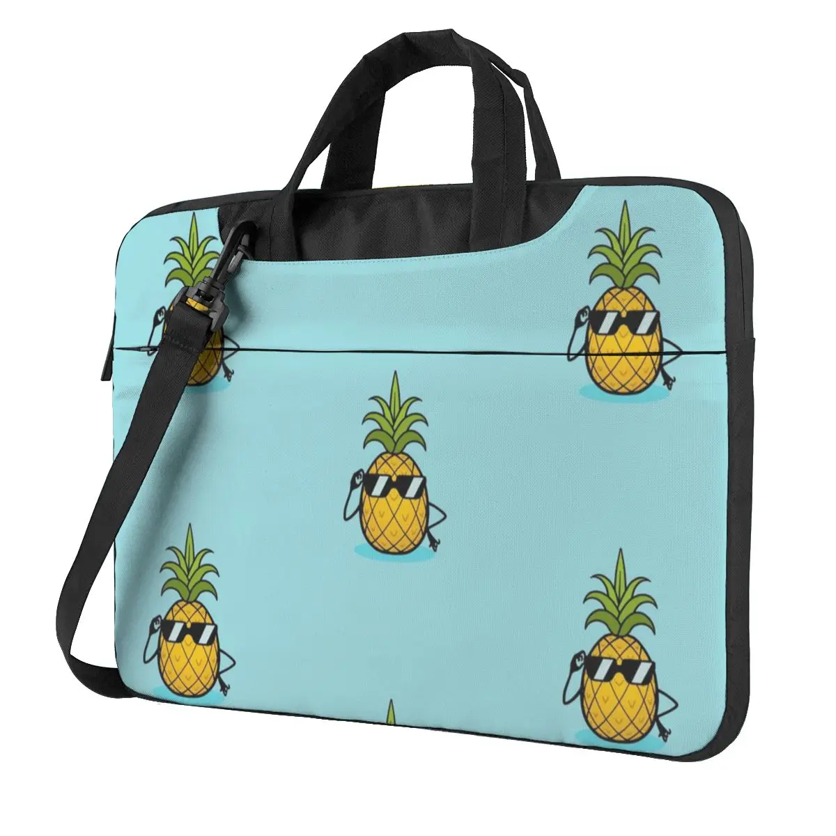 

Ananas Pineapple Sunglasses Laptop Bag Fruit For Macbook Air Pro Xiaomi Lenovo Asus Travel Waterproof Case 13 14 15 15.6 Pouch