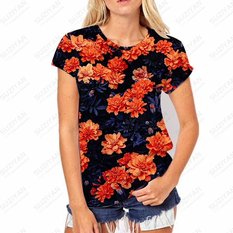 

Womens Harajuku Style Top Hawaii Graphic Tee New Printing Crop Top Women Size Tops Wild Tops Women Oversized Clothing Printing