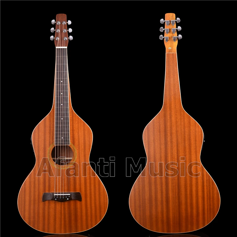 

Afanti музыка все Сапеле дерево Weissenborn Гавайская горка гитара (HG-520)